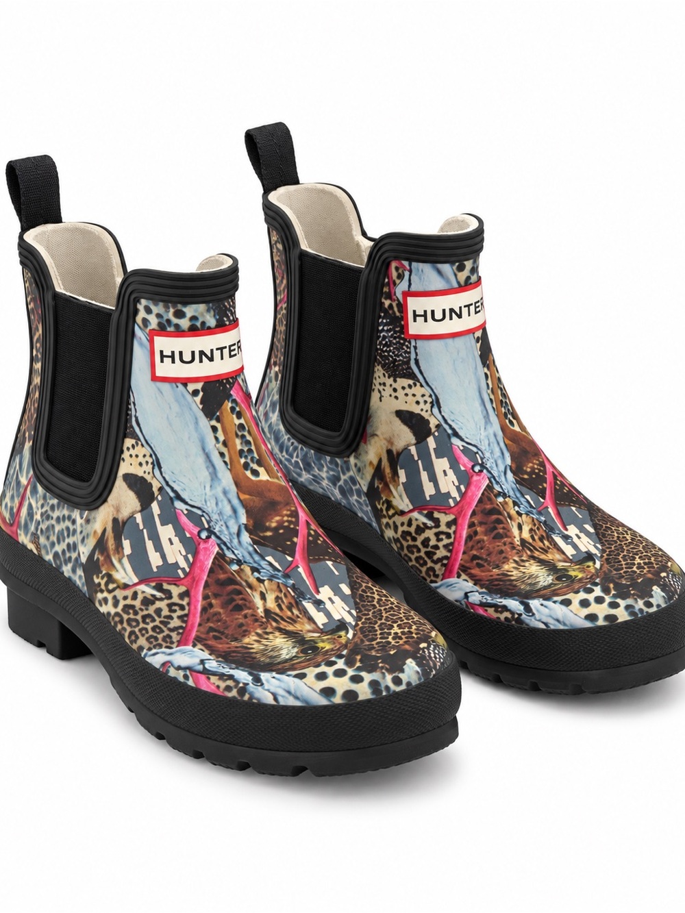 RARE Hunter x Mat Maitland Hyper Normal Chelsea Rain Boots - Size 5